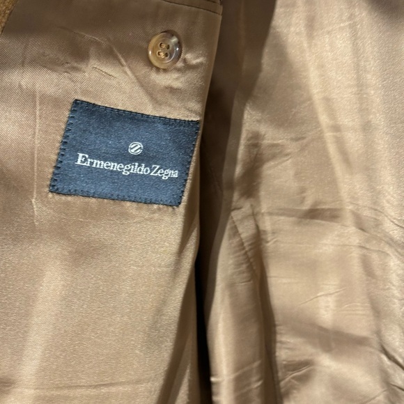 Ermenegildo Zegna US 46 wool/camelhair/silk sports jacket. Excellent condition - Picture 4 of 4